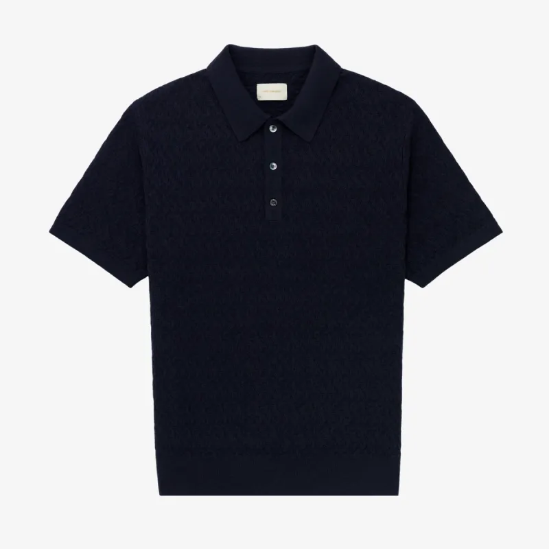 Short-Sleeve Knit Polo sold by Aime Leon Dore