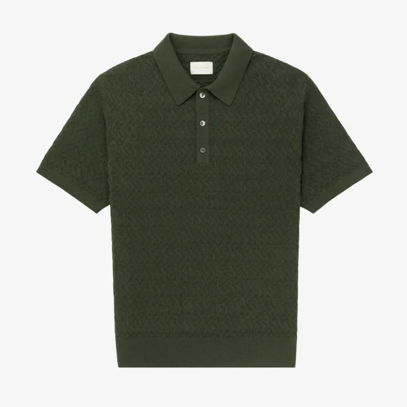Short-Sleeve  Knit Polo sold by Aime Leon Dore
