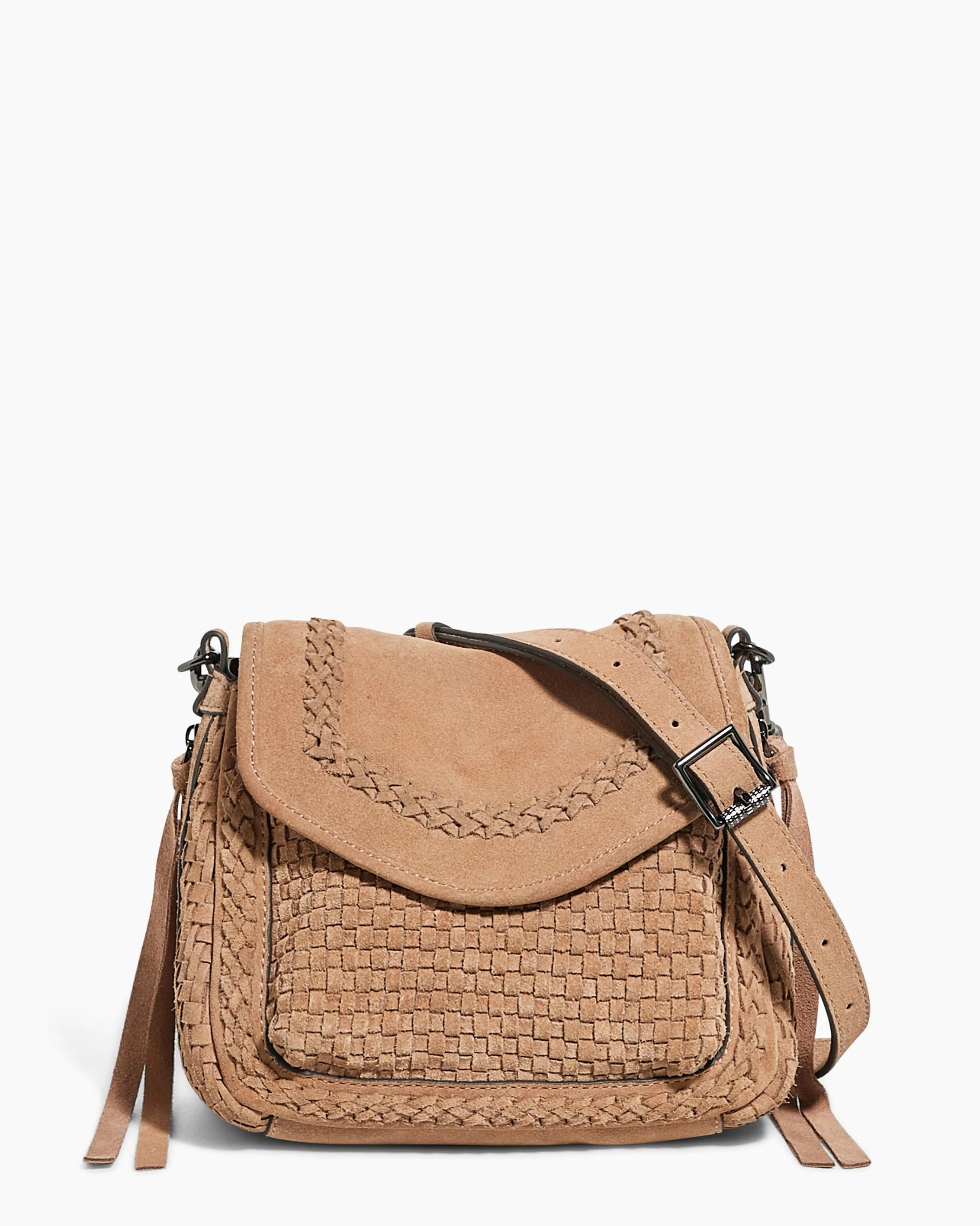 Woven All For Love Mini Crossbody sold by Aimee Kestenberg