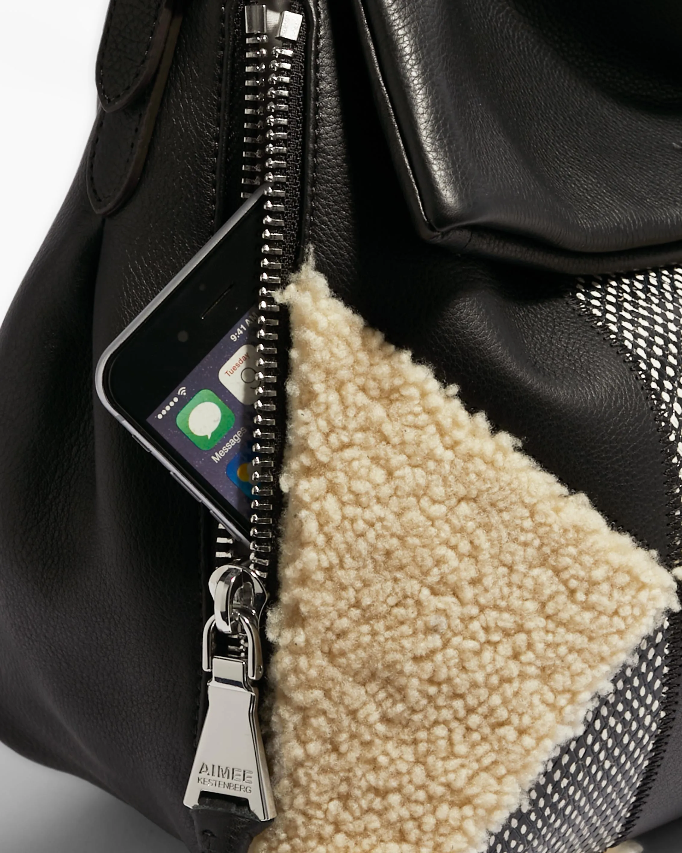 Bali Novelty Double Entry Hobo sold by Aimee Kestenberg product image thumbnail 5