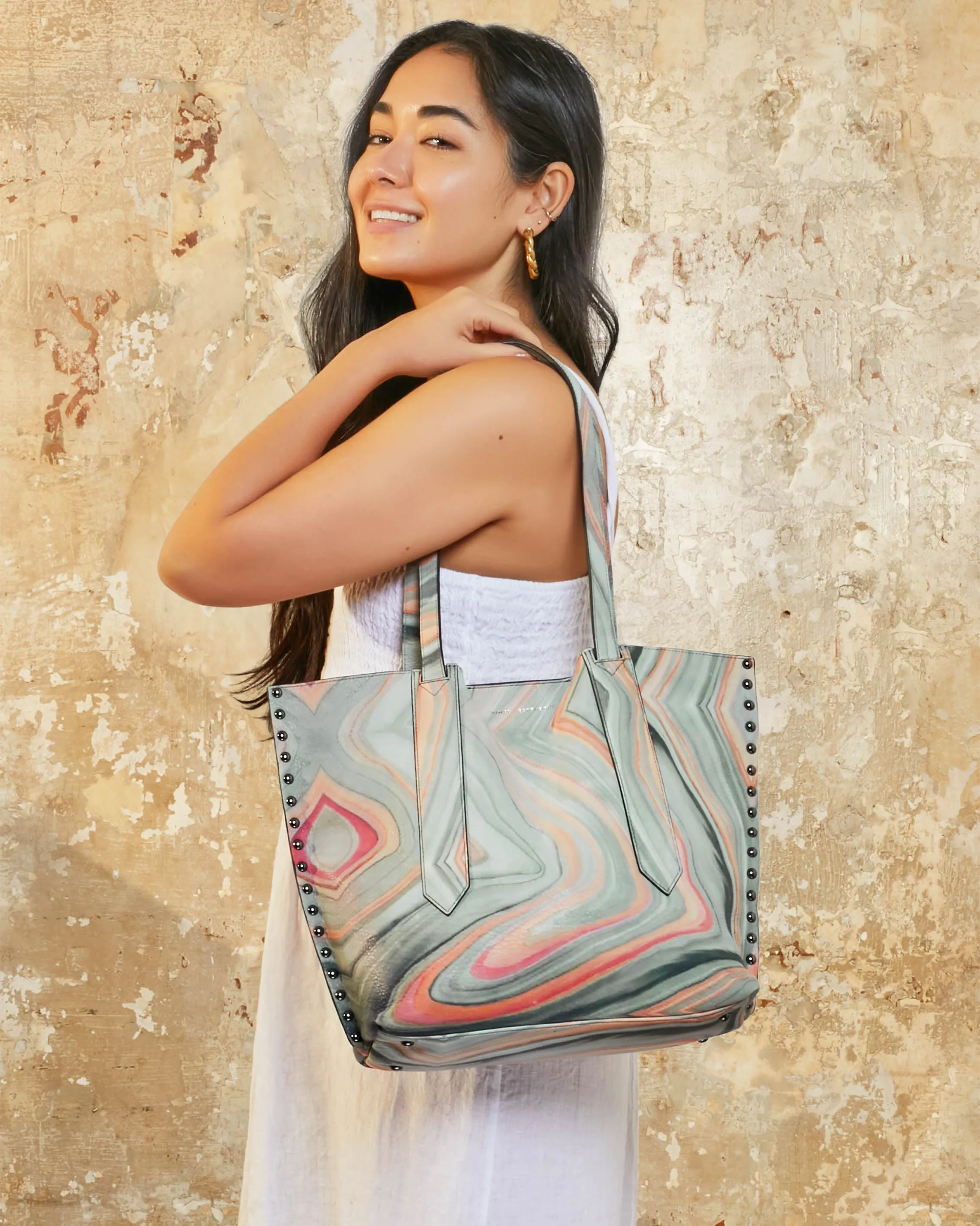 Busy Bee Unlined Tote sold by Aimee Kestenberg product image thumbnail 2