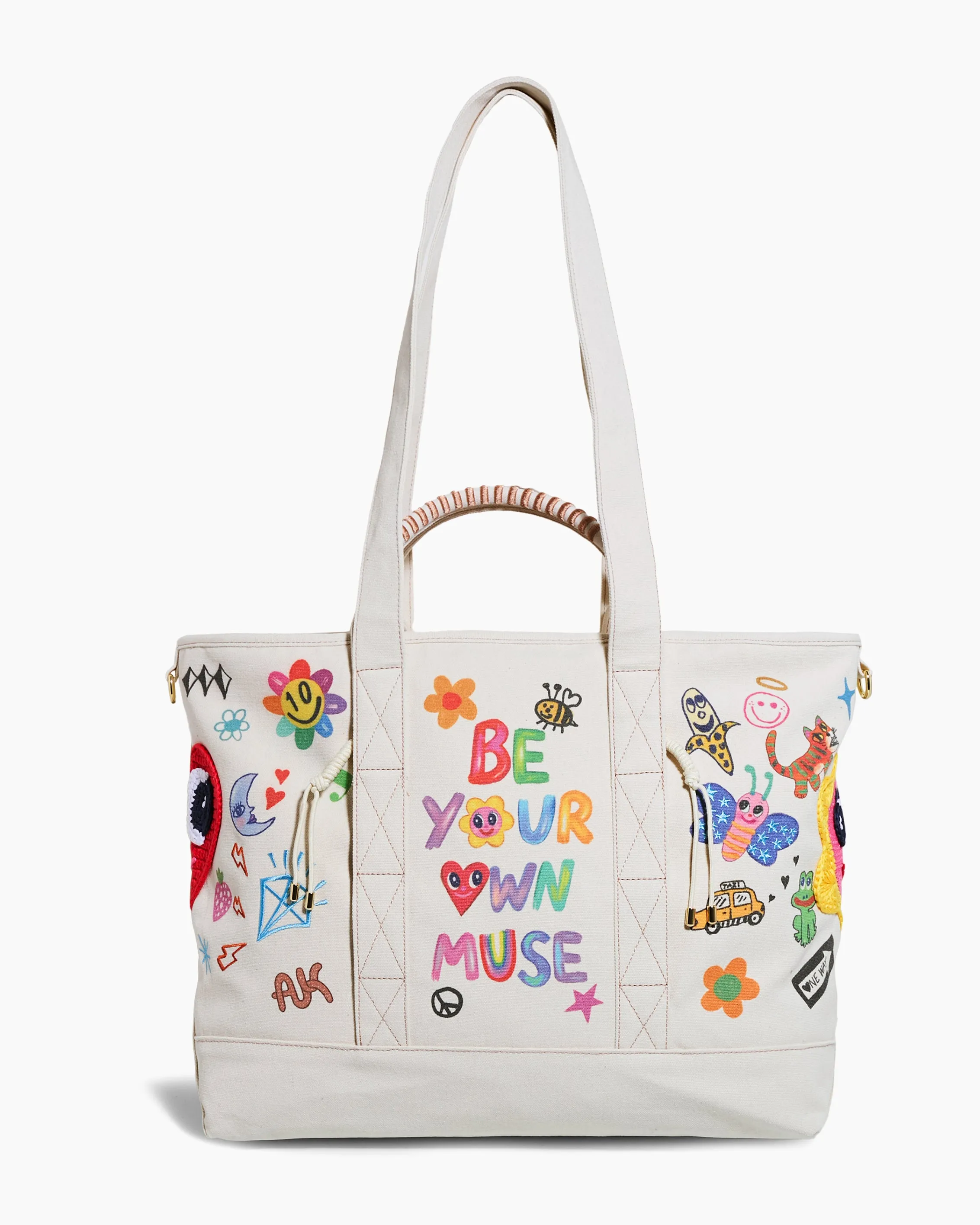 AK x ISCREAMCOLOUR Be Your Own Muse Tote sold by Aimee Kestenberg product image thumbnail 5