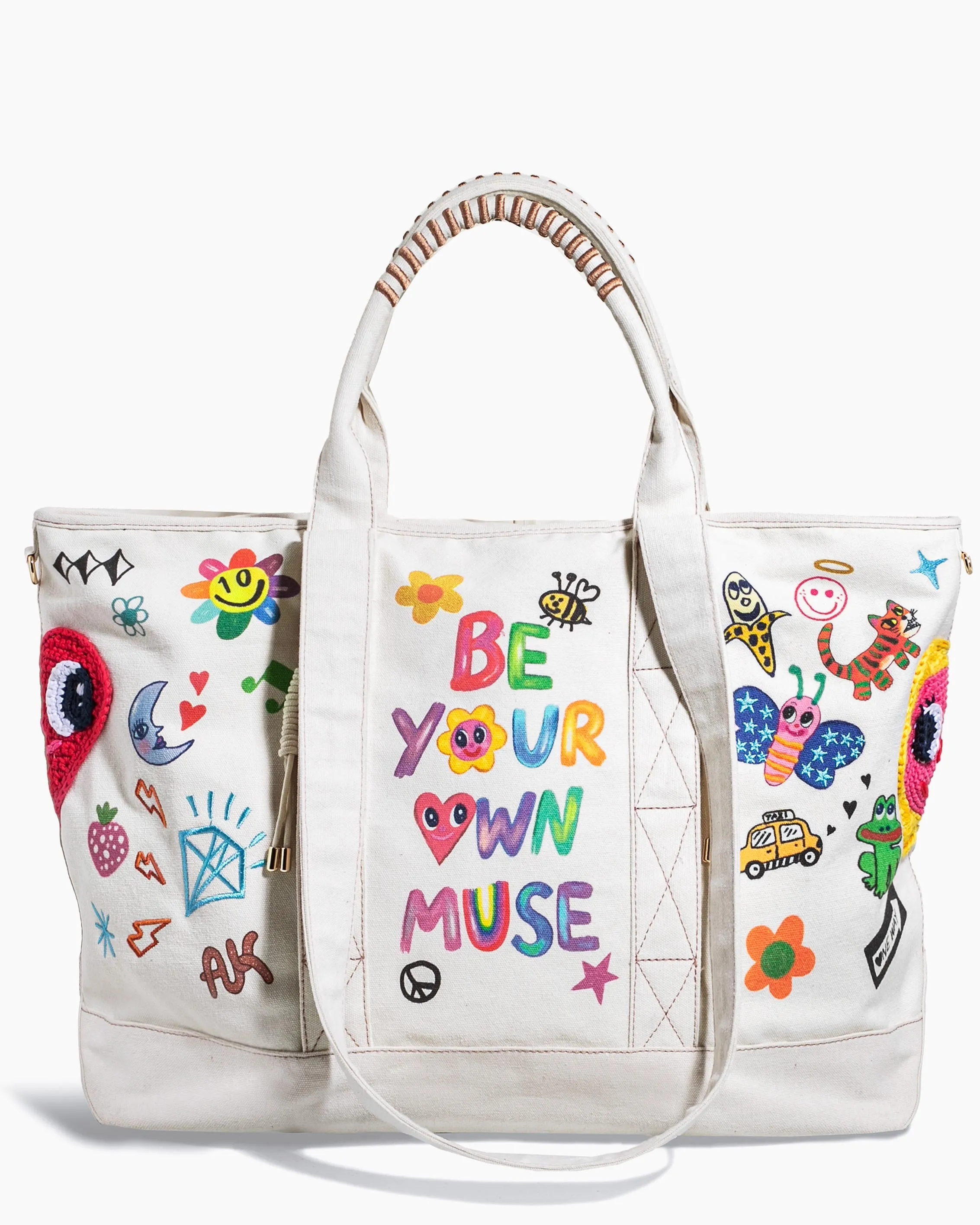 AK x ISCREAMCOLOUR Be Your Own Muse Tote sold by Aimee Kestenberg