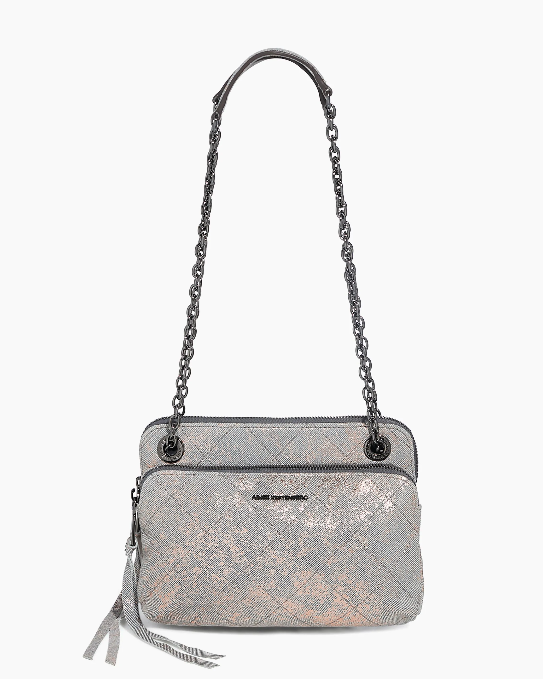 Maven Quilted Double Crossbody sold by Aimee Kestenberg product image thumbnail 5