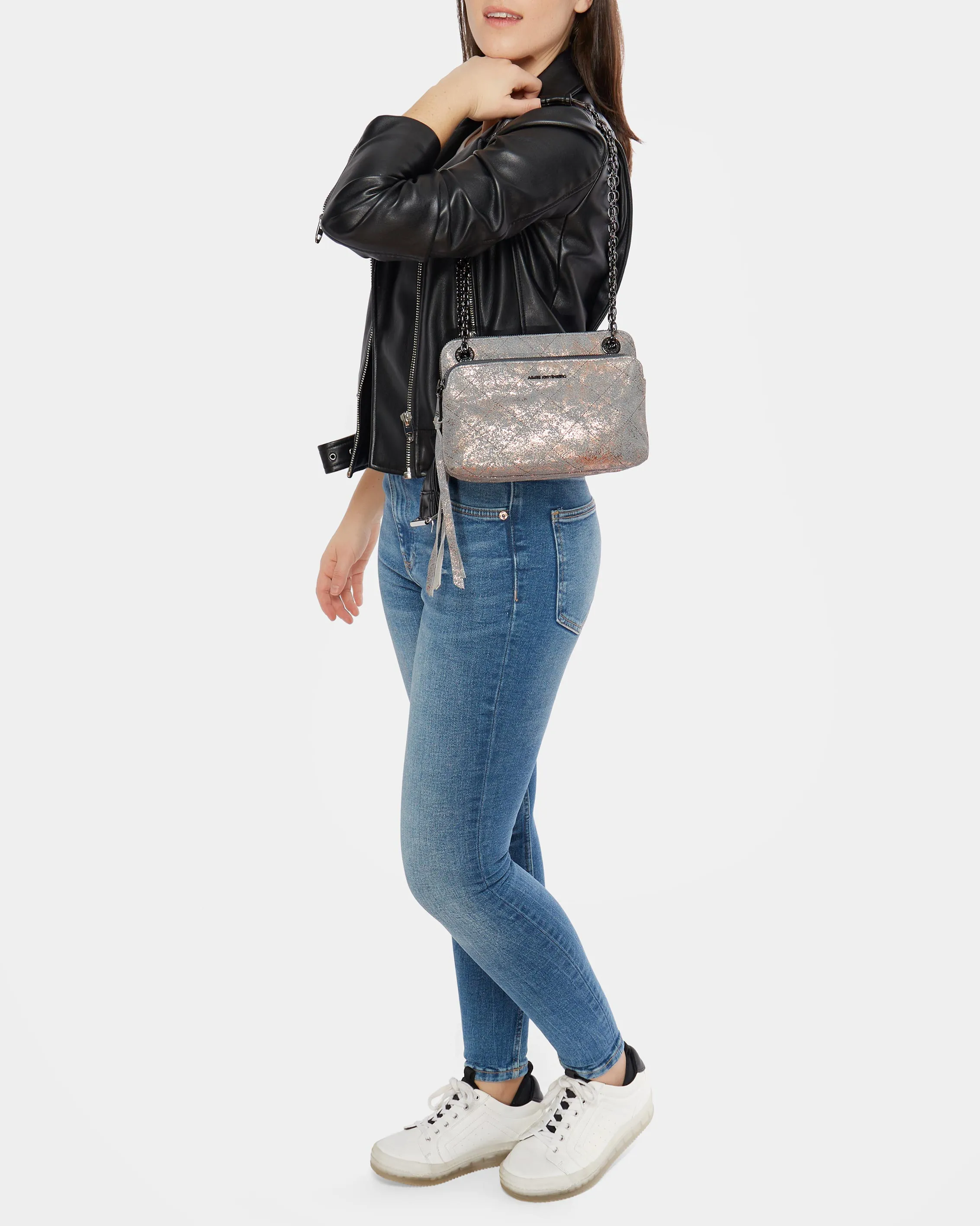 Maven Quilted Double Crossbody sold by Aimee Kestenberg product image thumbnail 2