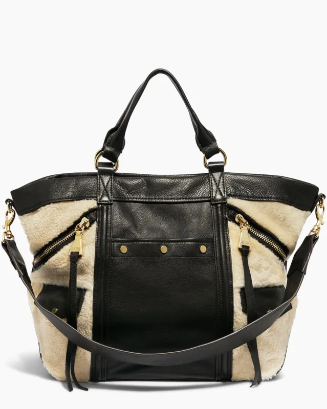 Fair Game Novelty Convertible Tote sold by Aimee Kestenberg