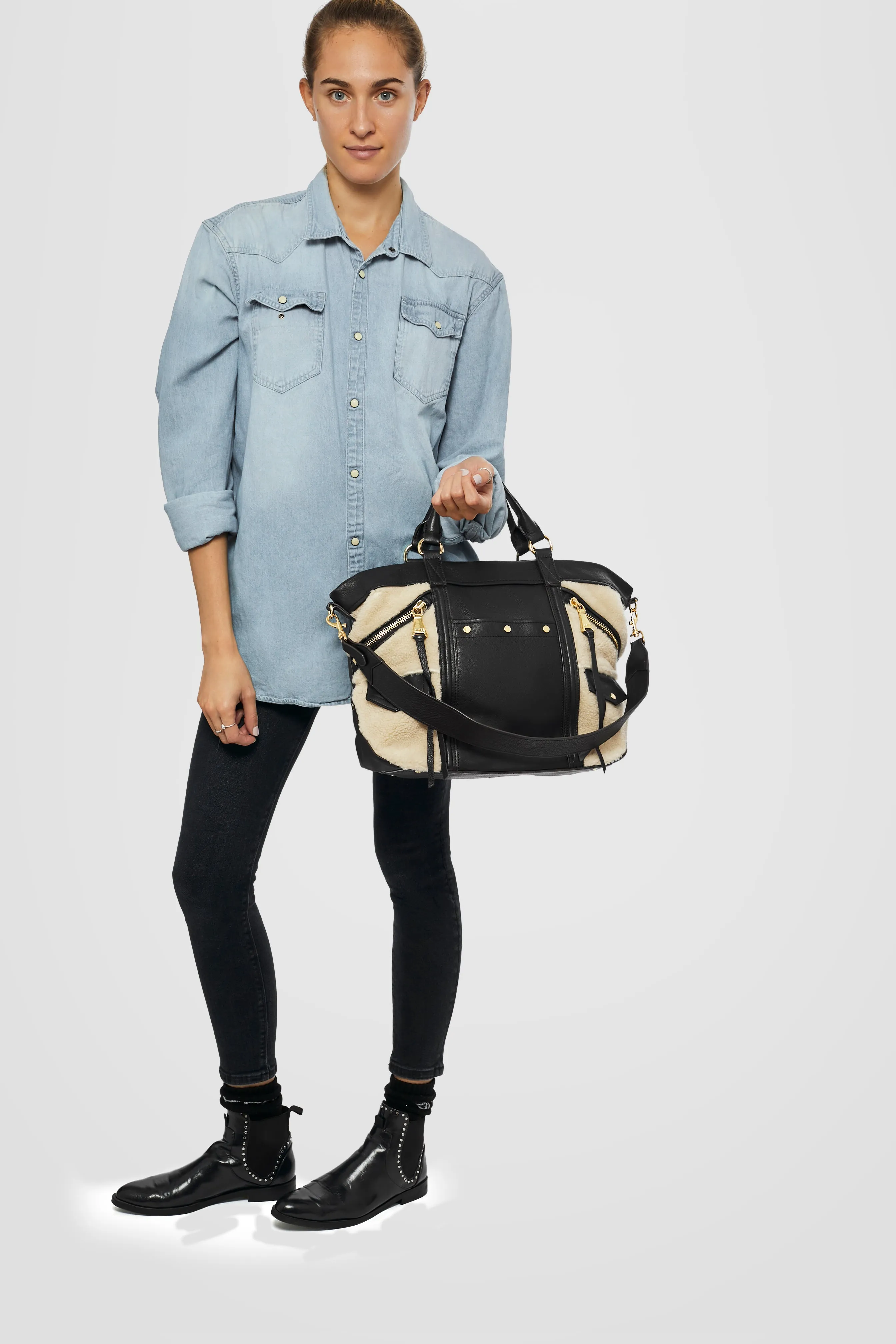 Fair Game Novelty Convertible Tote sold by Aimee Kestenberg product image thumbnail 2