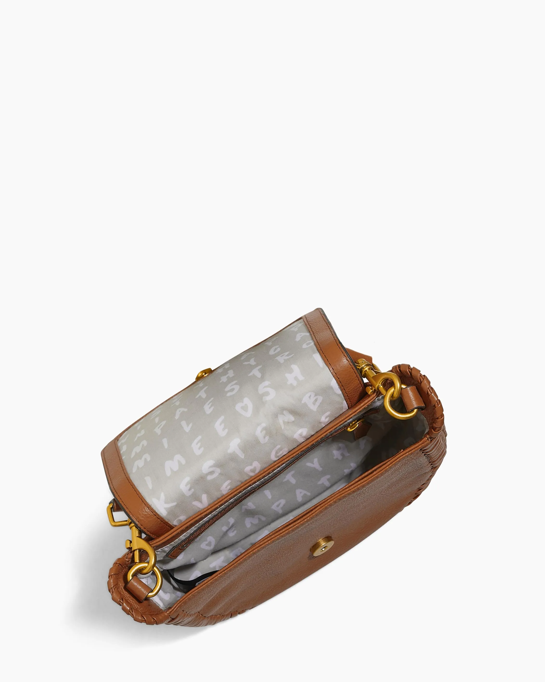 All For Love Saddle Crossbody sold by Aimee Kestenberg product image thumbnail 4