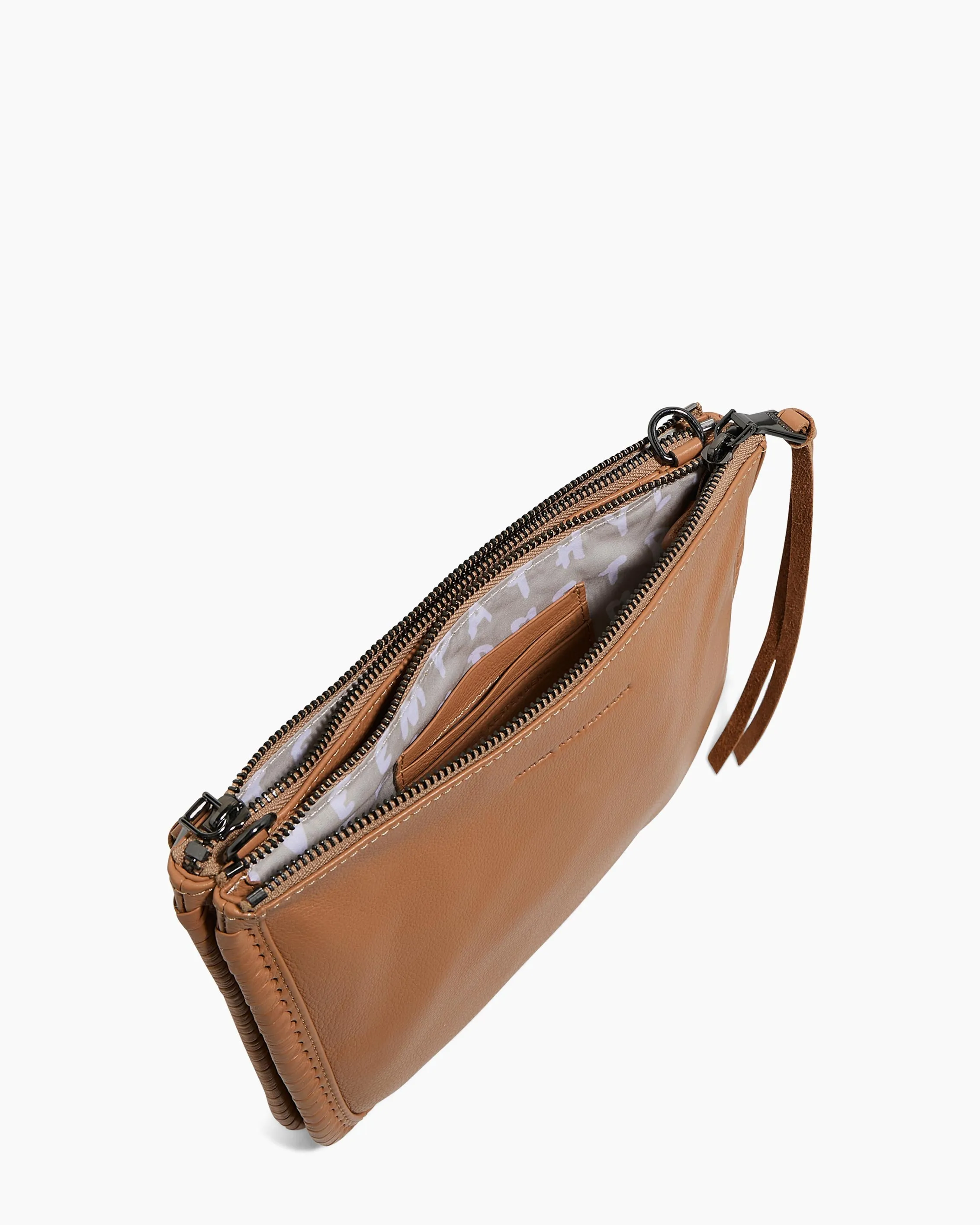 Famous Double Top Zip Crossbody sold by Aimee Kestenberg product image thumbnail 4