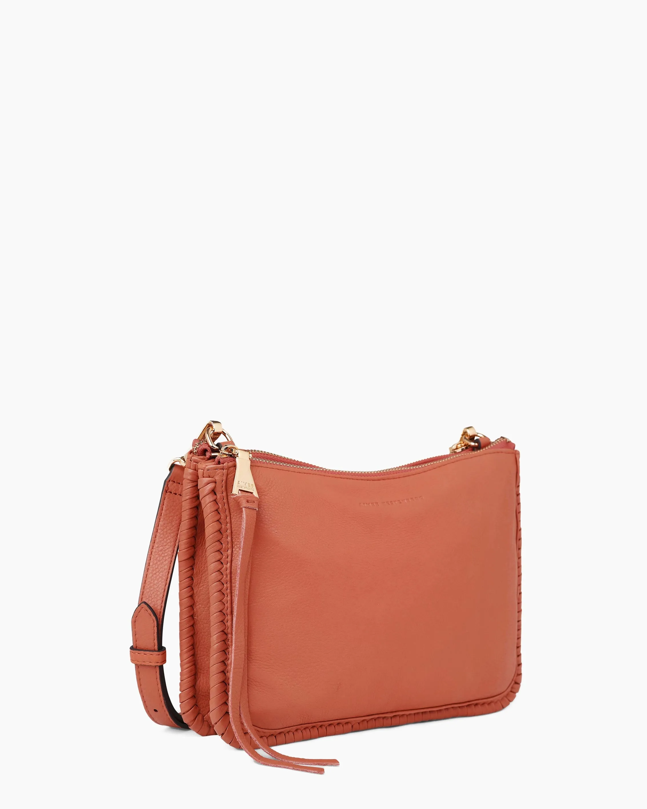 Famous Double Top Zip Crossbody sold by Aimee Kestenberg product image thumbnail 3