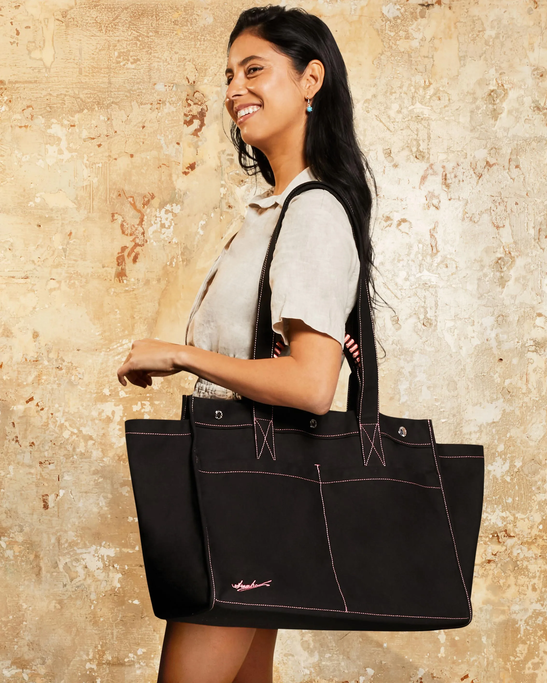 You're My Everything Jumbo Tote sold by Aimee Kestenberg product image thumbnail 2