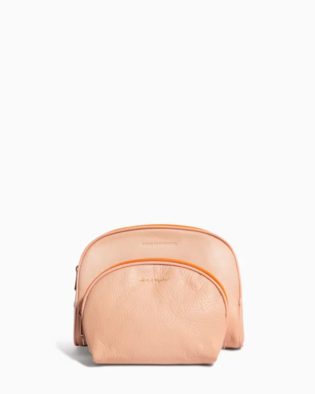 Athens 2-Piece Leather Travel Set made by Aimee Kestenberg