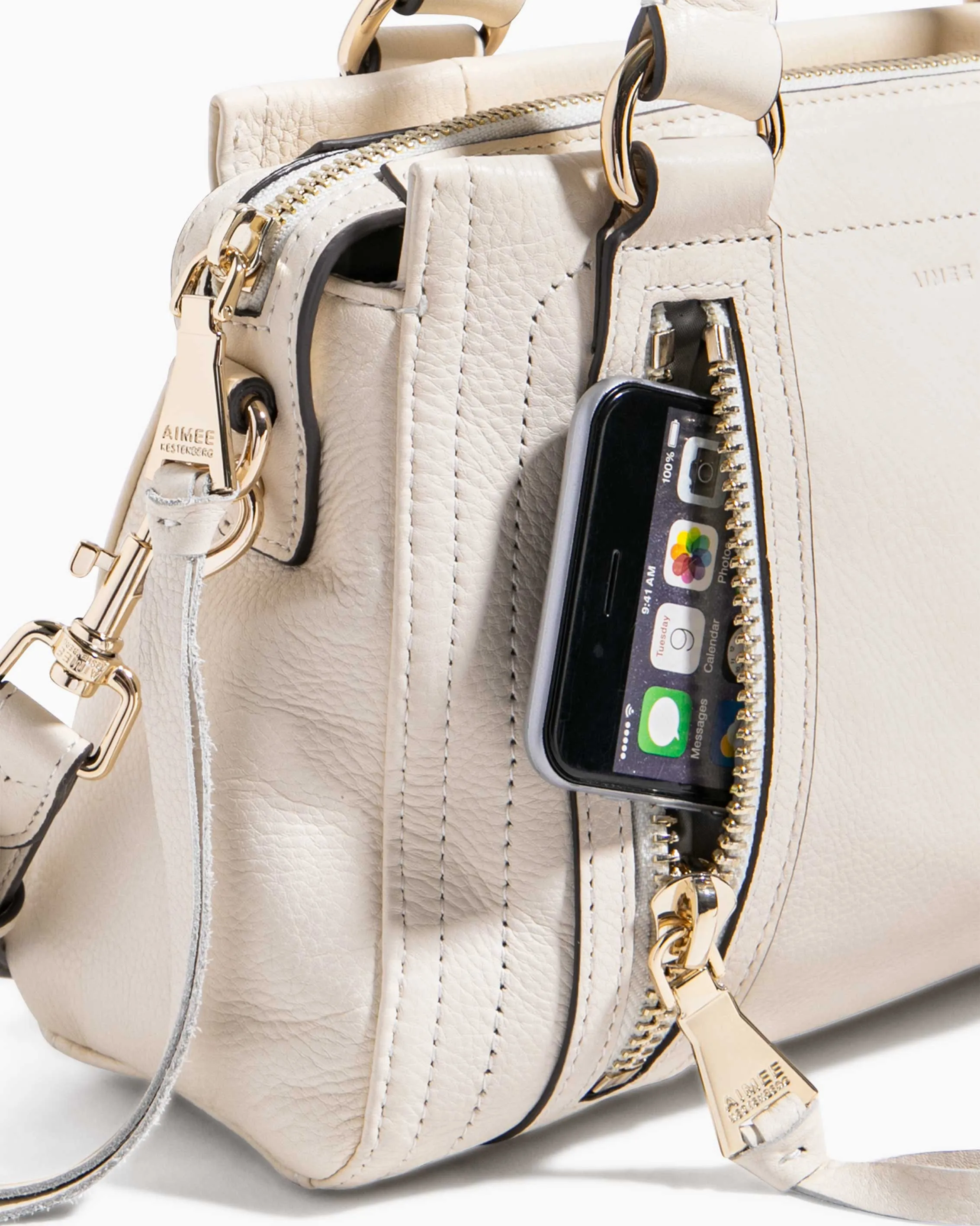 Zip Me Up Mini Satchel sold by Aimee Kestenberg product image thumbnail 4