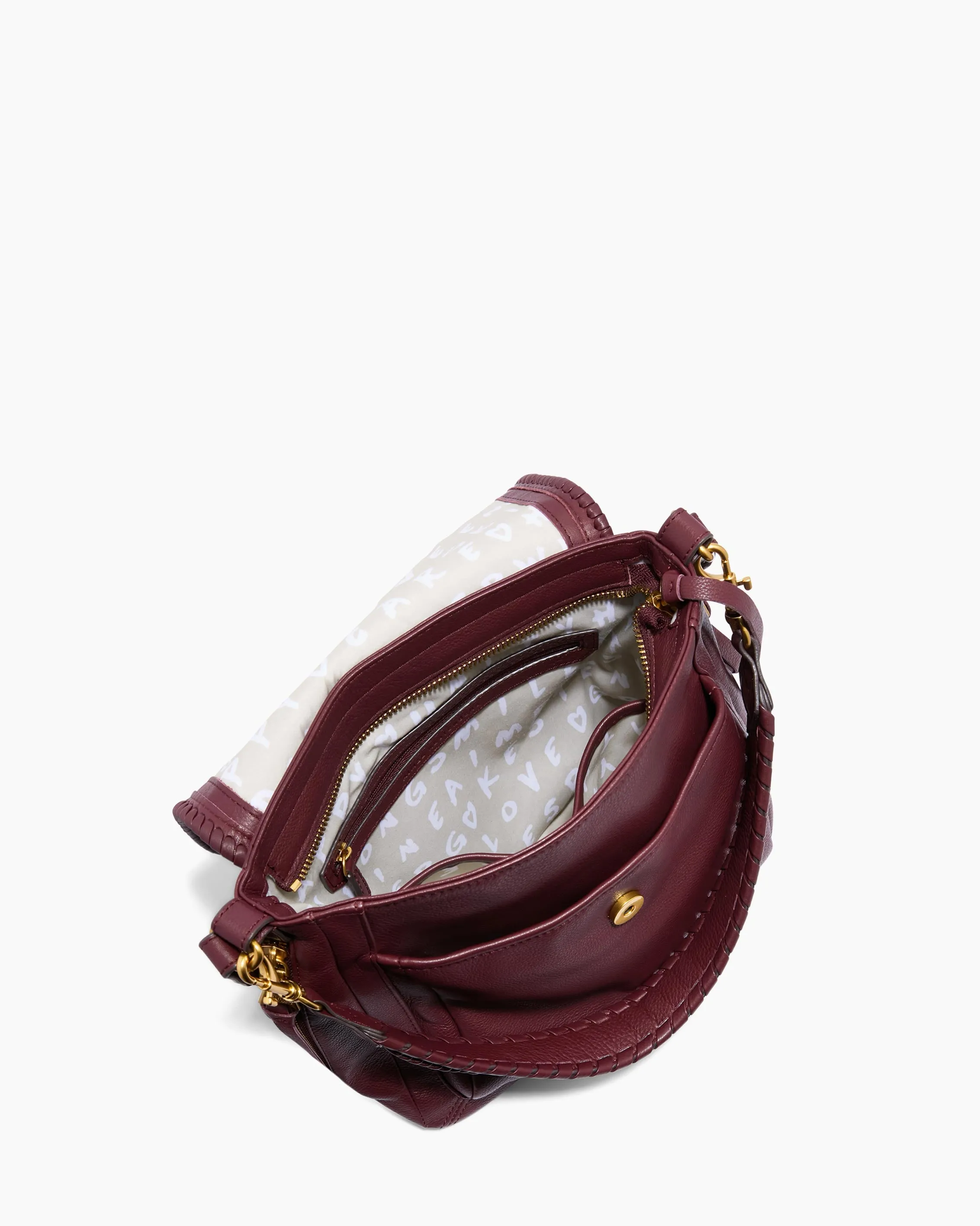 All For Love Zip Top Convertible Shoulder sold by Aimee Kestenberg product image thumbnail 5