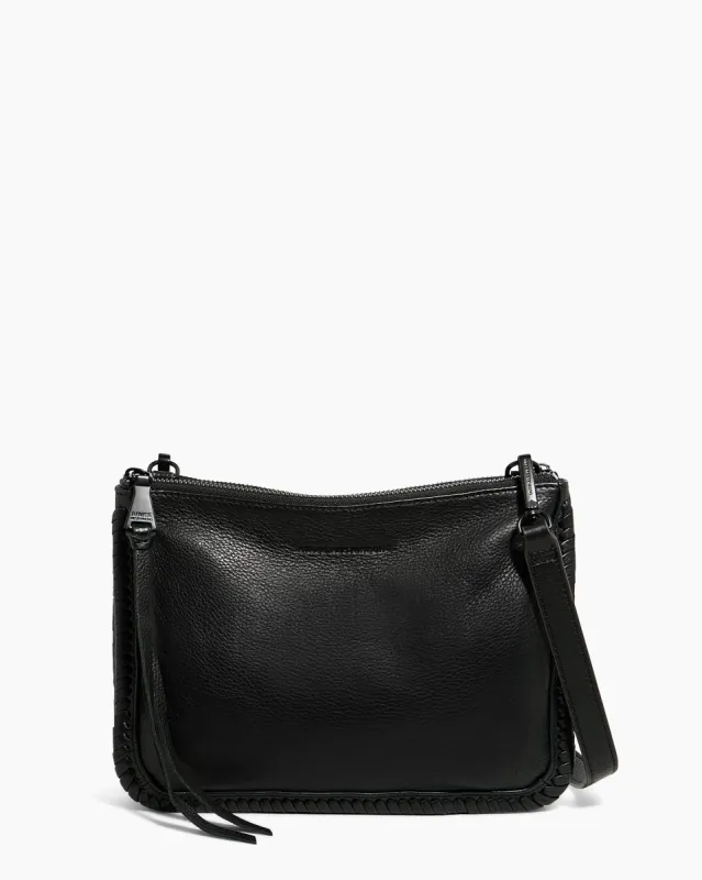 Famous Double Top Zip Crossbody sold by Aimee Kestenberg