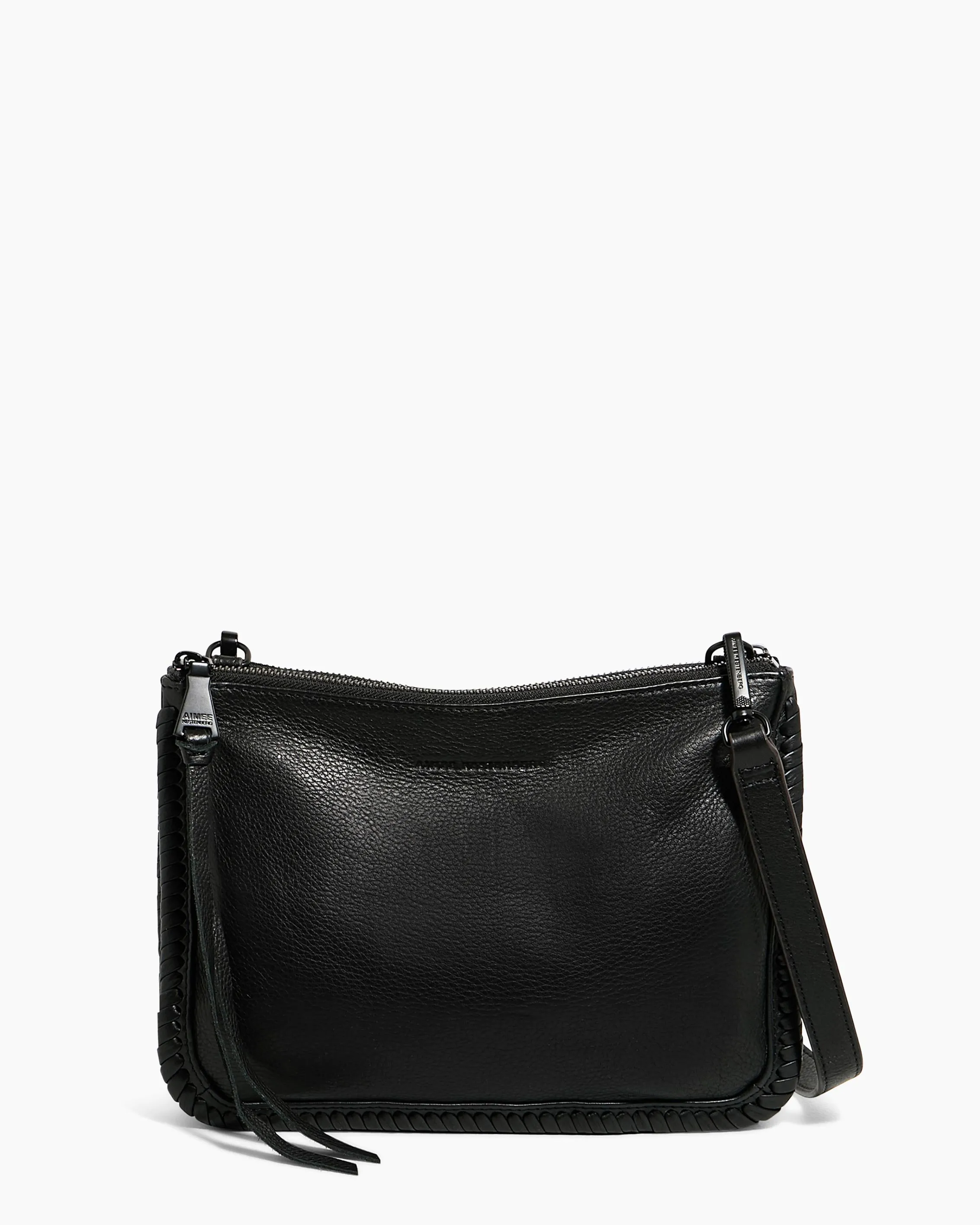 Famous Double Top Zip Crossbody sold by Aimee Kestenberg