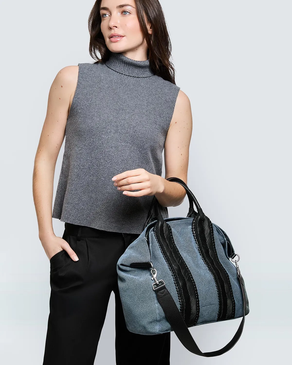 All For Love Convertible Zip Top Tote sold by Aimee Kestenberg product image thumbnail 2