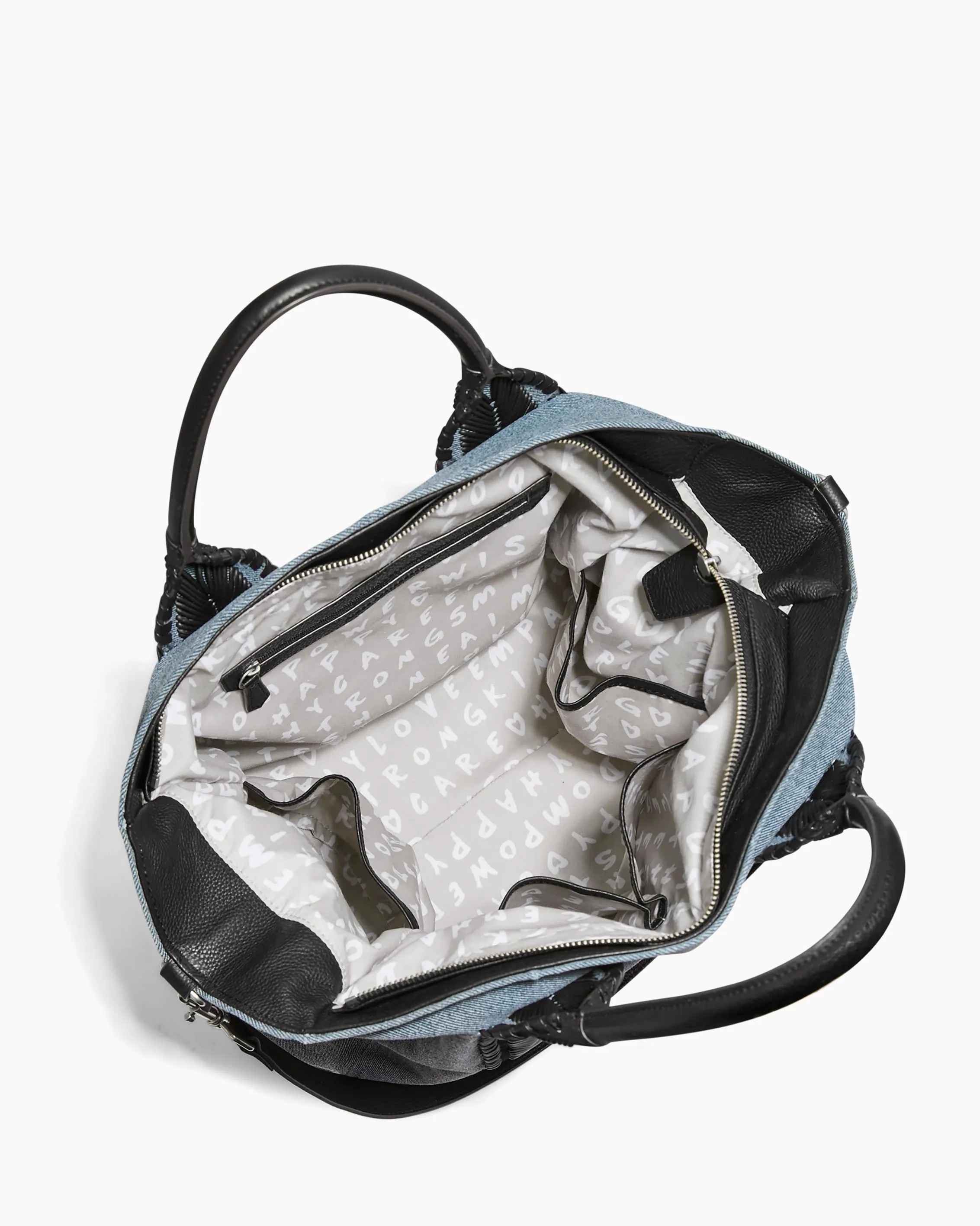 All For Love Convertible Zip Top Tote sold by Aimee Kestenberg product image thumbnail 4