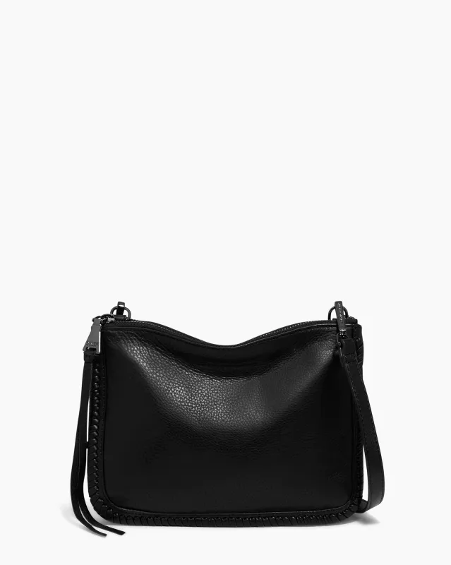 Famous Double Top Zip Crossbody sold by Aimee Kestenberg