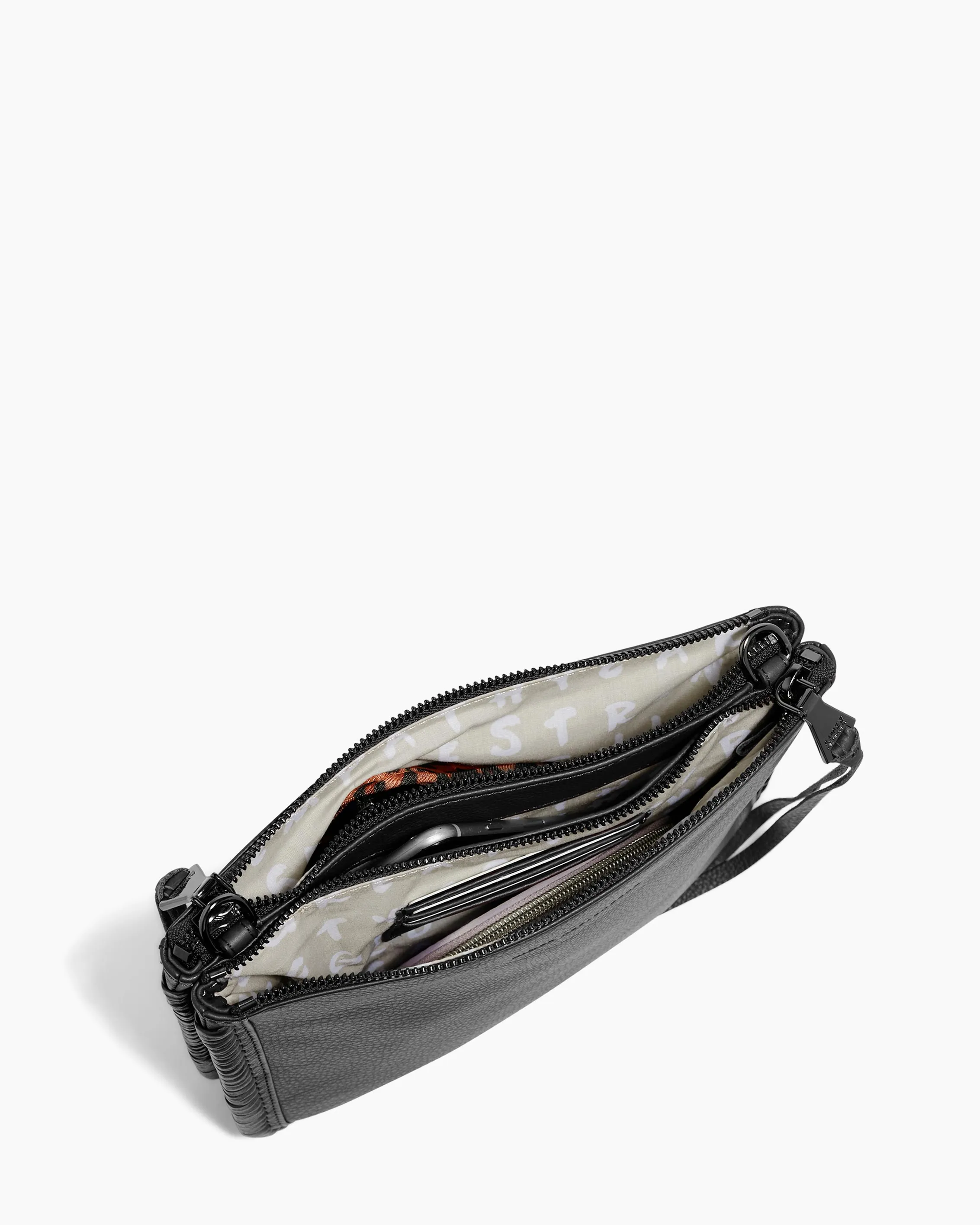 Famous Double Top Zip Crossbody sold by Aimee Kestenberg product image thumbnail 3