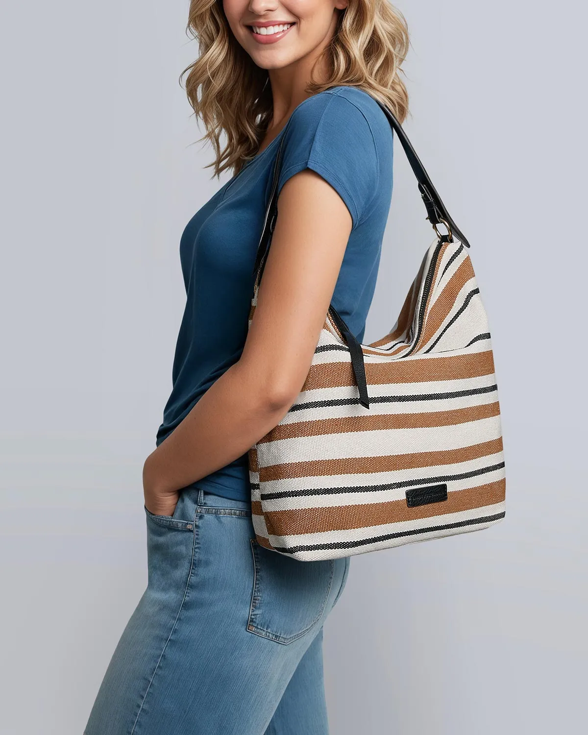 Ava Ziptop Hobo sold by Aimee Kestenberg product image thumbnail 2