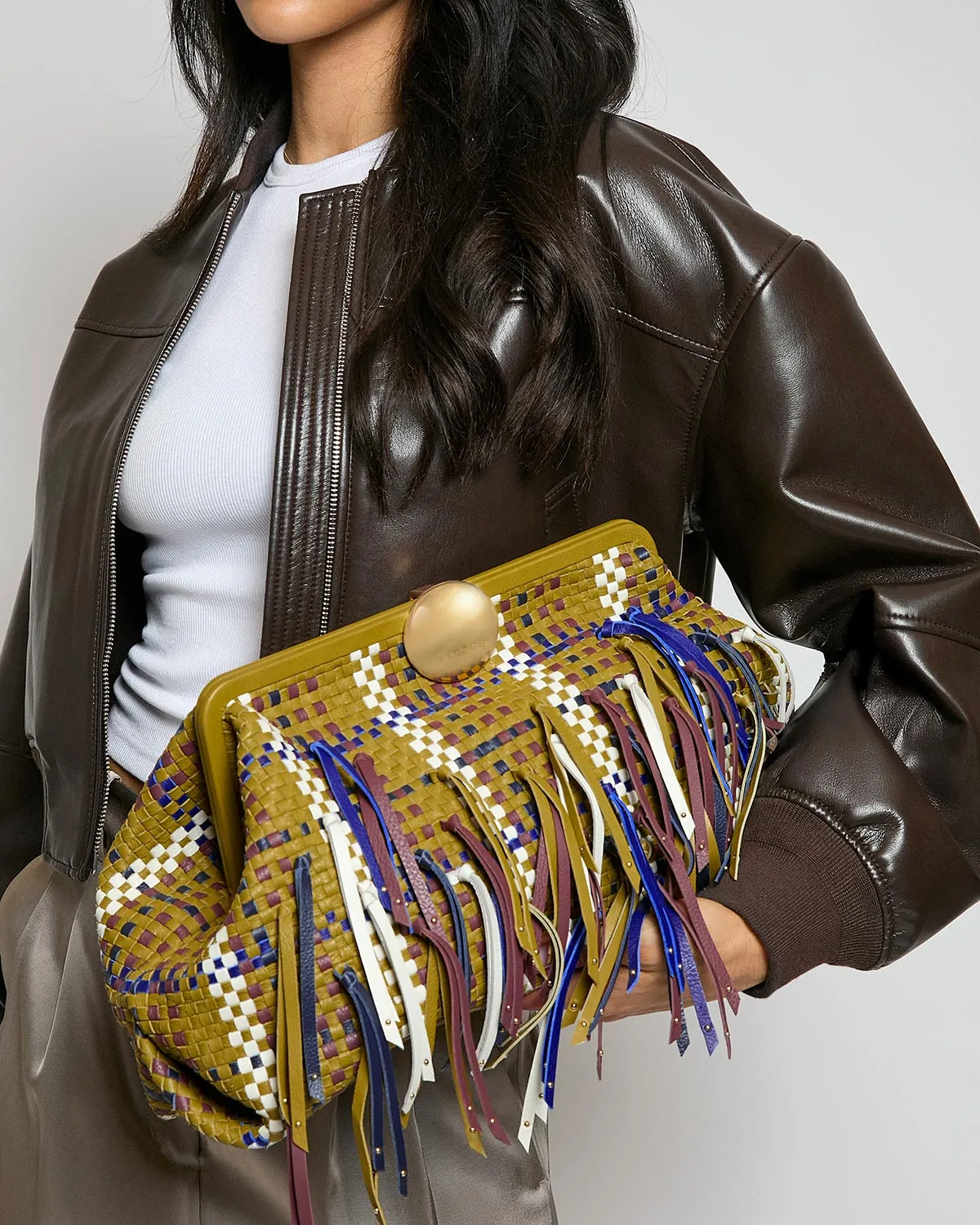 Full Circle Novelty XL Clutch sold by Aimee Kestenberg product image thumbnail 4