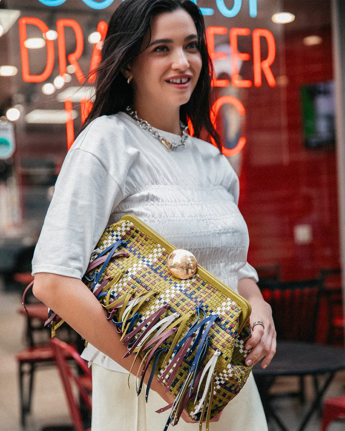 Full Circle Novelty XL Clutch sold by Aimee Kestenberg product image thumbnail 2