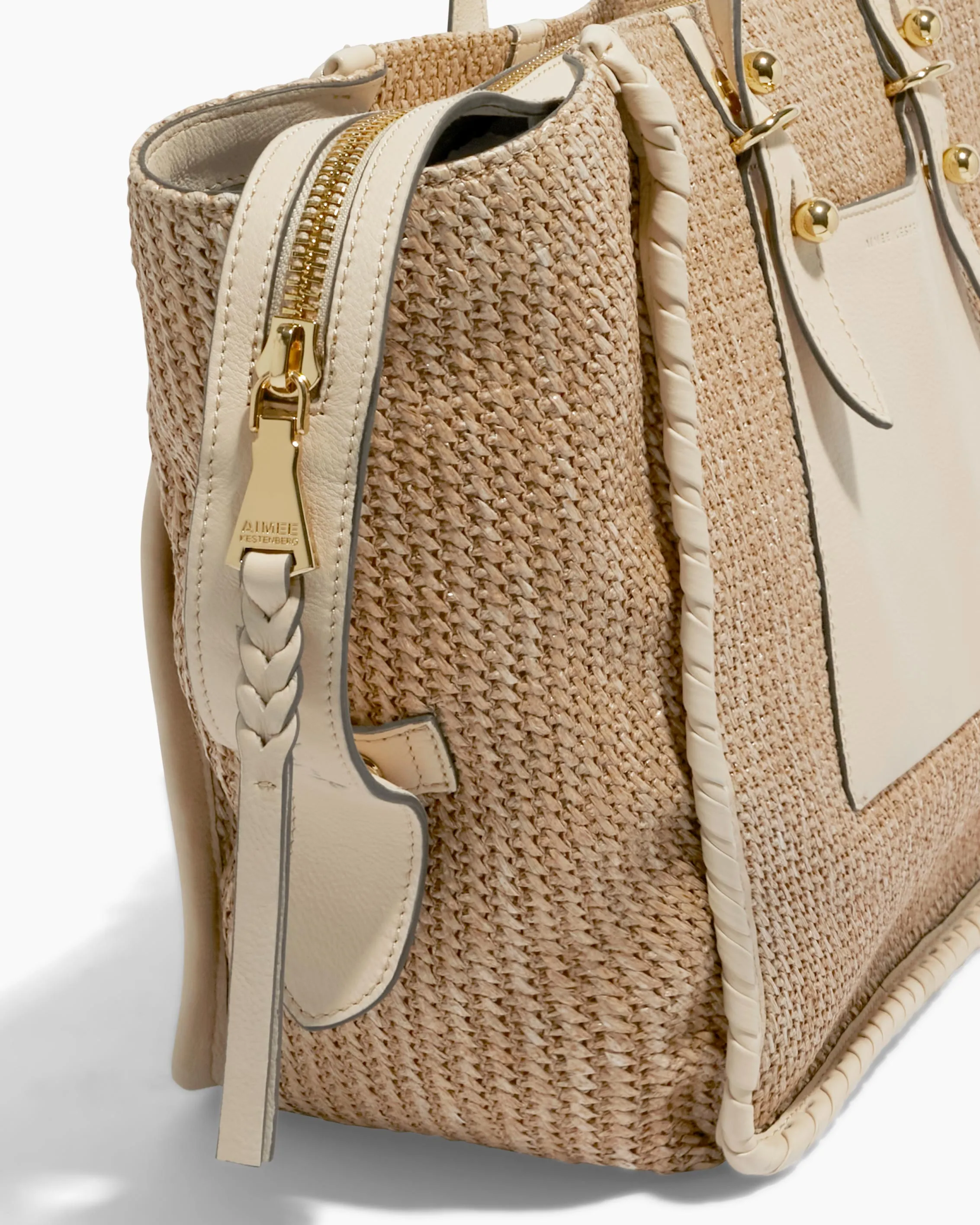 Casablanca Raffia Large Tote sold by Aimee Kestenberg product image thumbnail 4