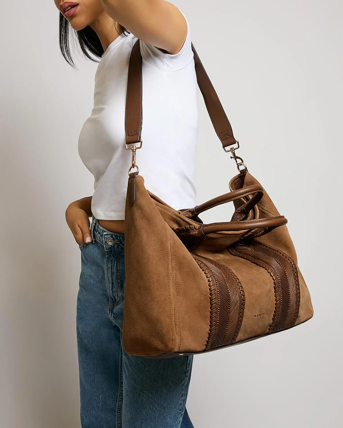 All For Love Convertible Top Zip Tote sold by Aimee Kestenberg product image thumbnail 3