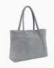 Embrace Tote Graphite Suede sold by Aimee Kestenberg