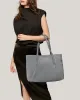 Embrace Tote Graphite Suede sold by Aimee Kestenberg