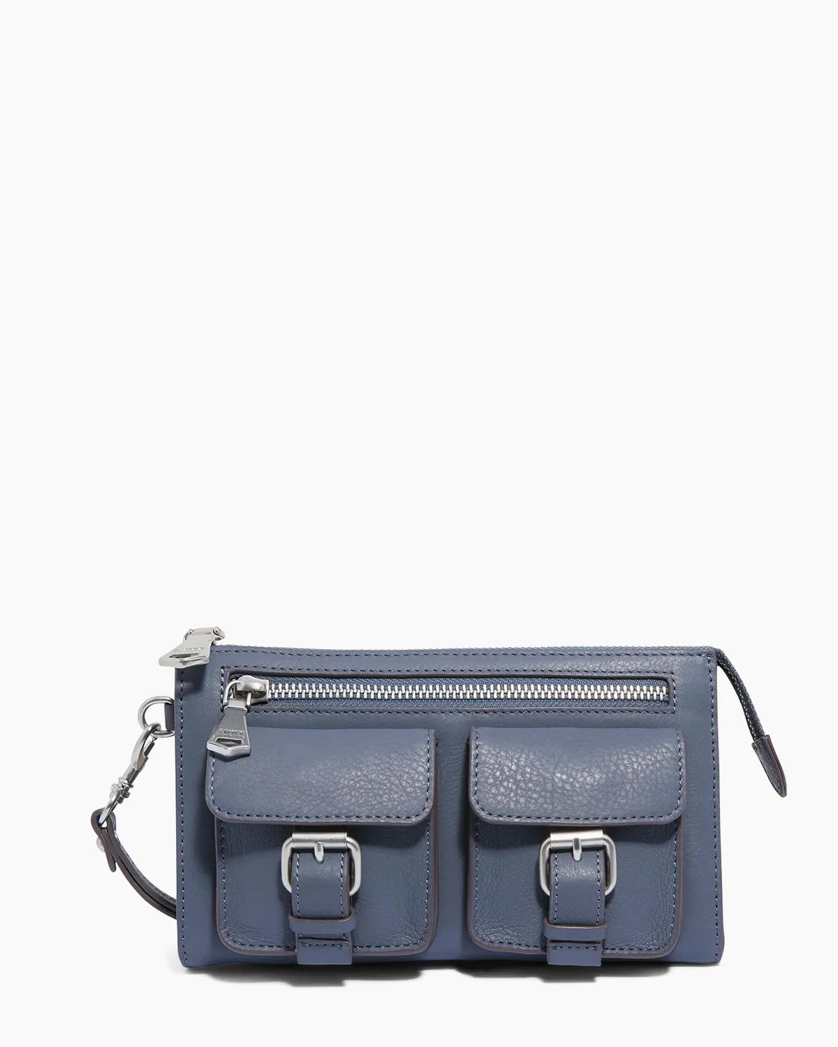 Saddle-Up Leather Wristlet Clutch sold by Aimee Kestenberg