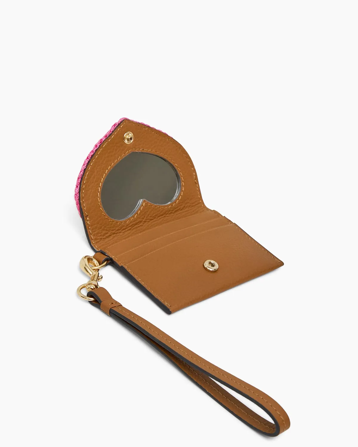 Crochet Heart Wristlet Wallet sold by Aimee Kestenberg product image thumbnail 2