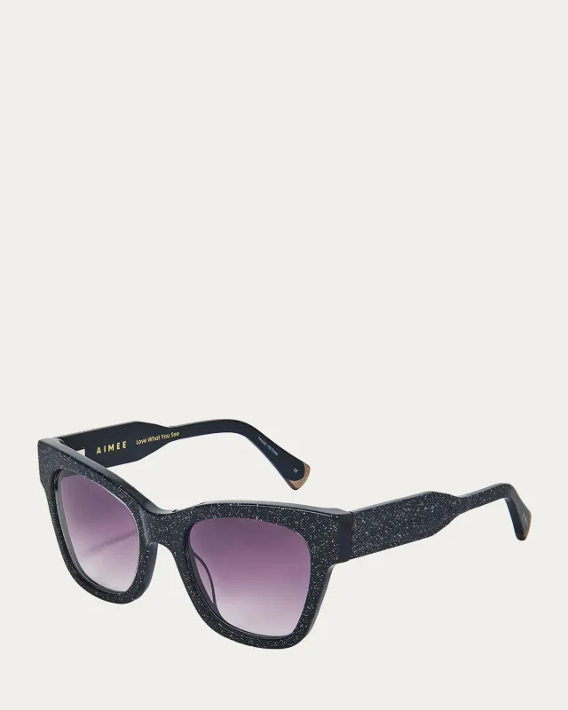 All for Love Square Sunglasses made by Aimee Kestenberg