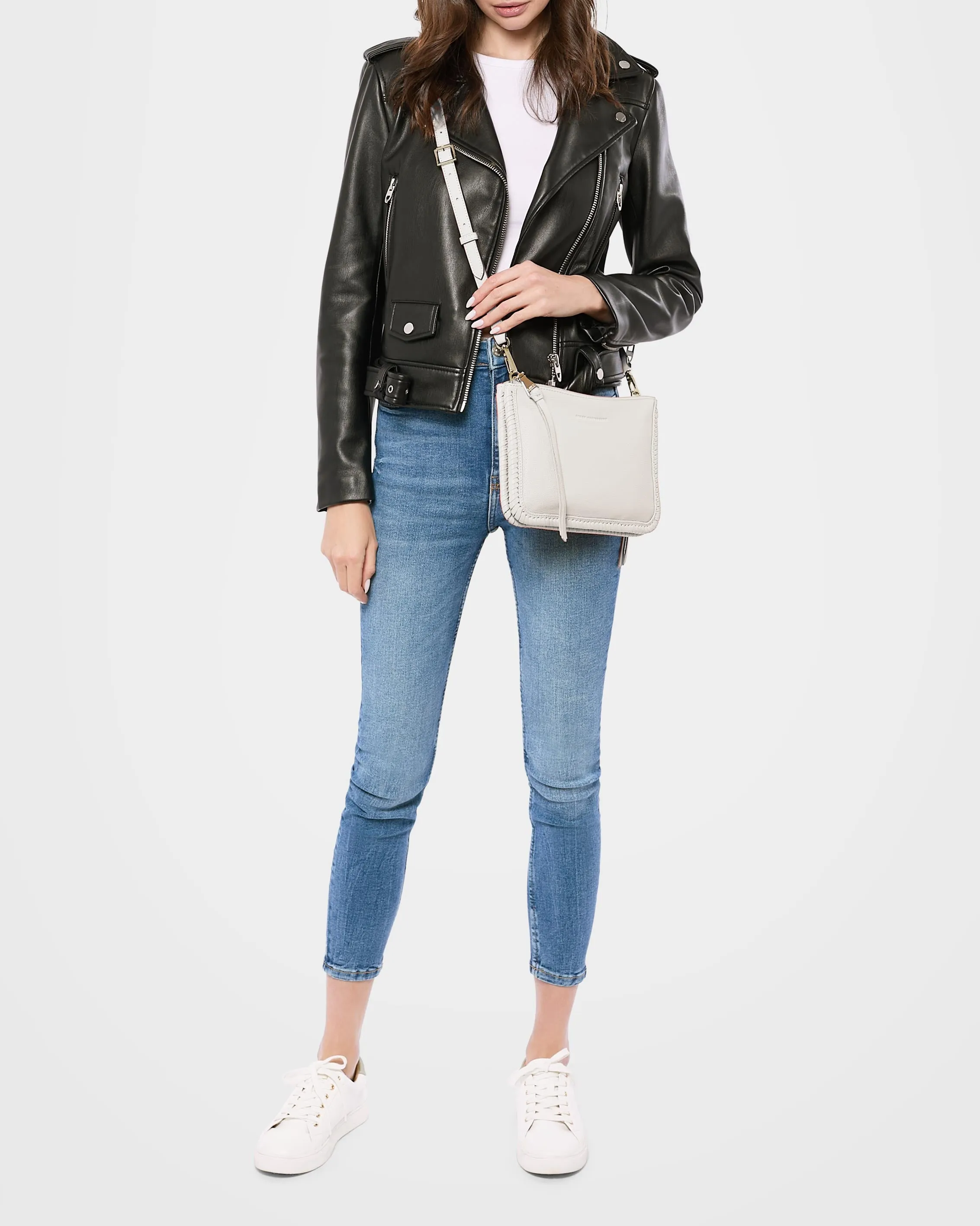 Famous Double Top Zip Crossbody sold by Aimee Kestenberg product image thumbnail 2