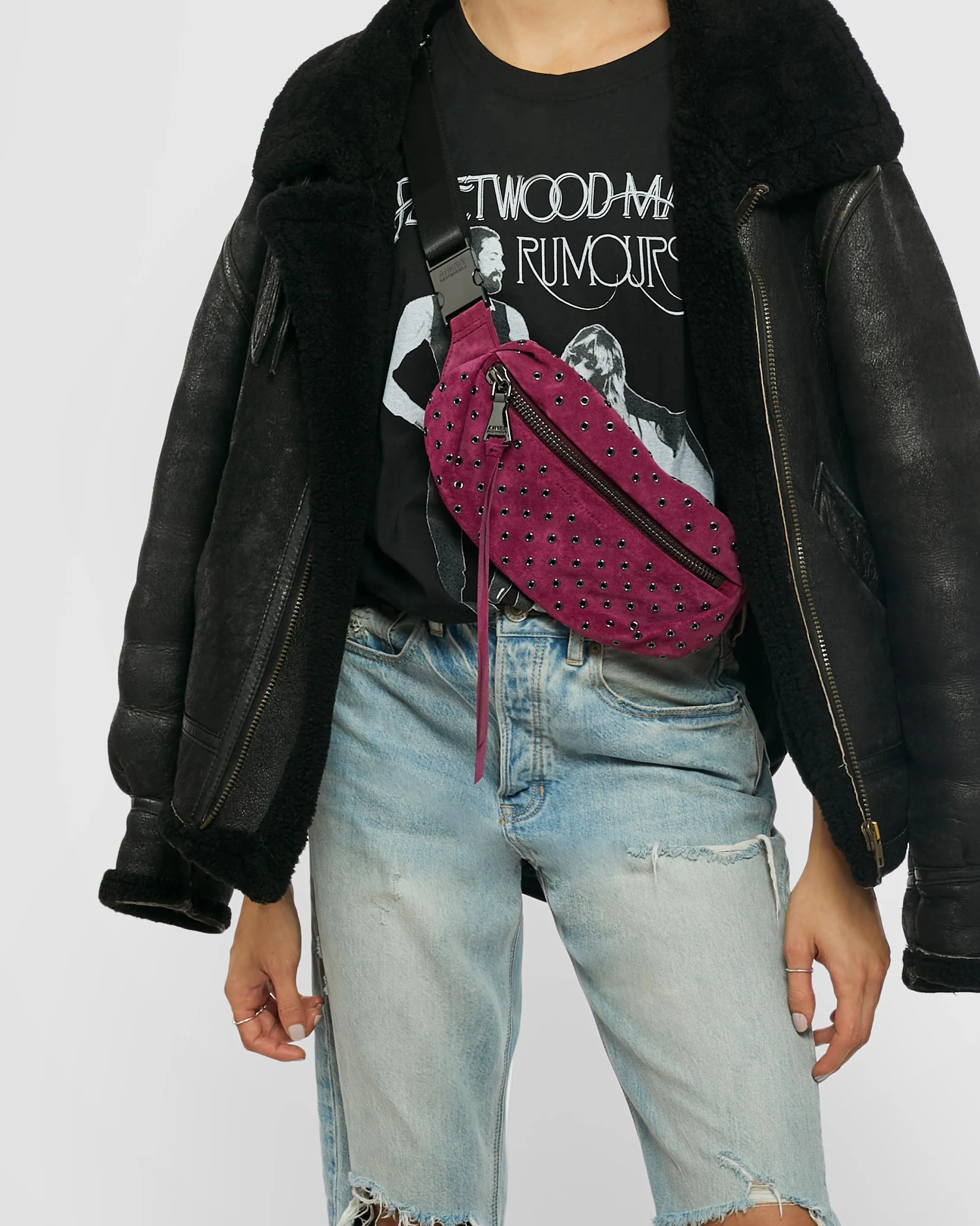 Milan Bum Bag with Eyelets sold by Aimee Kestenberg product image thumbnail 2