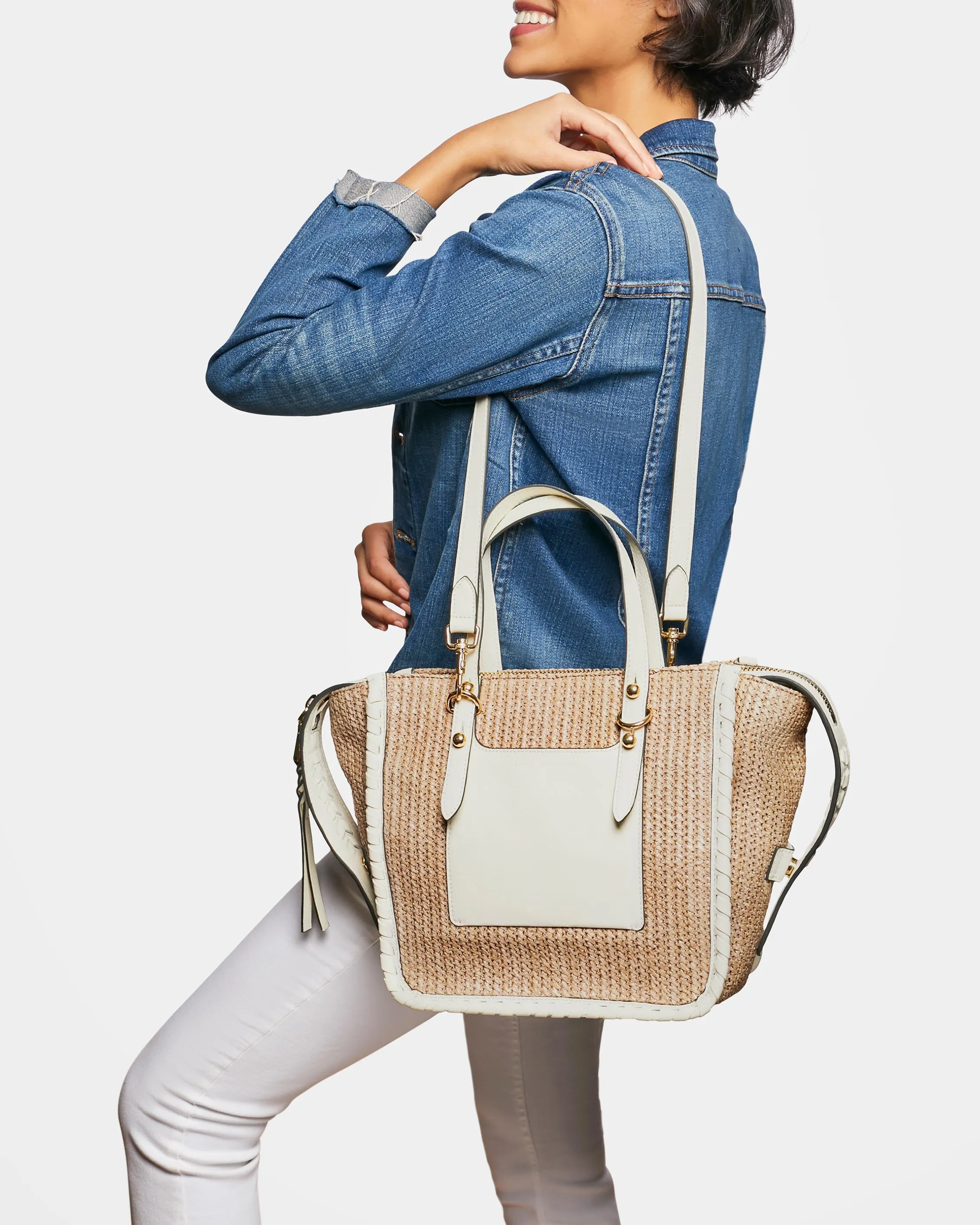 Casablanca Raffia Medium Tote sold by Aimee Kestenberg product image thumbnail 2