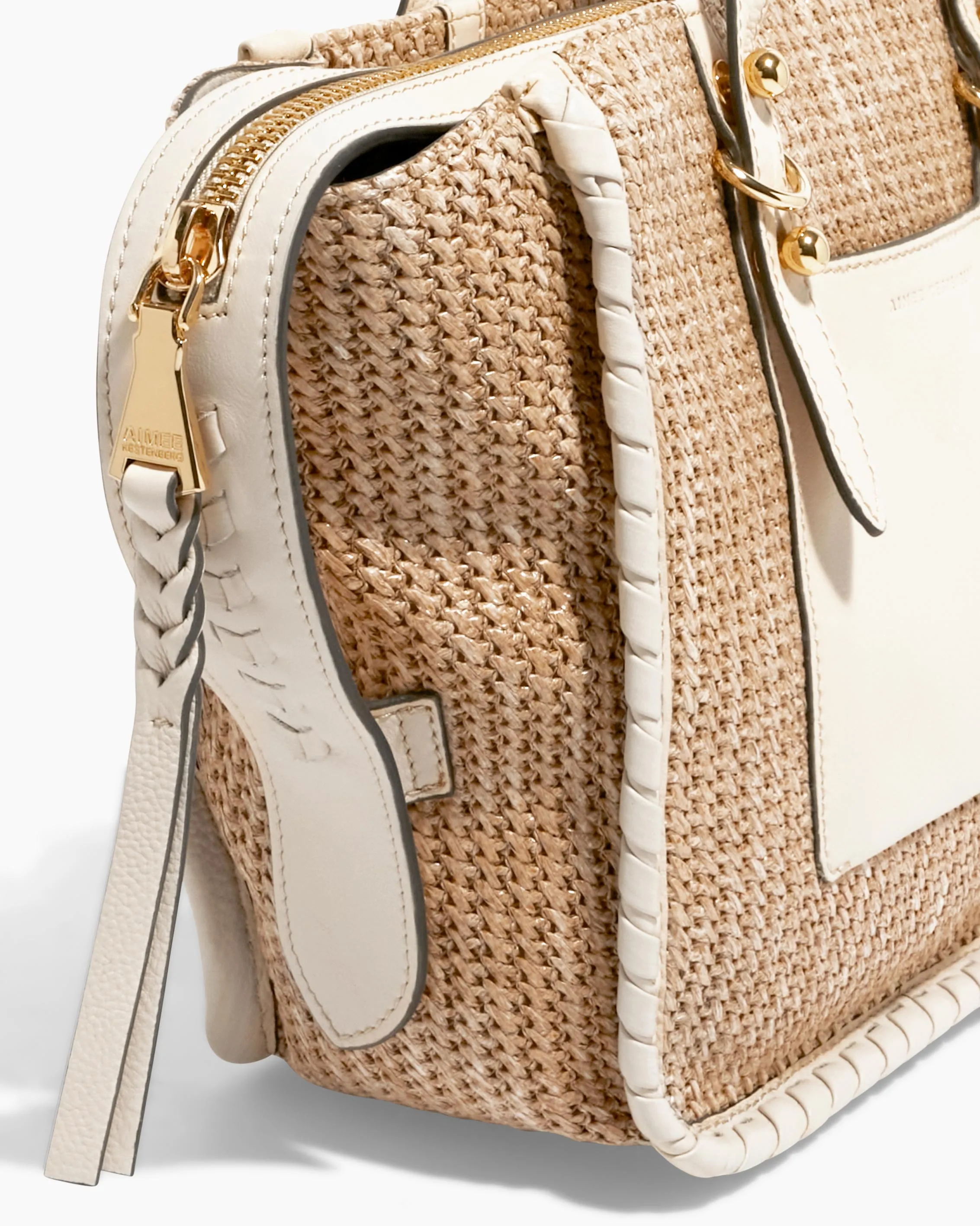 Casablanca Raffia Medium Tote sold by Aimee Kestenberg product image thumbnail 5