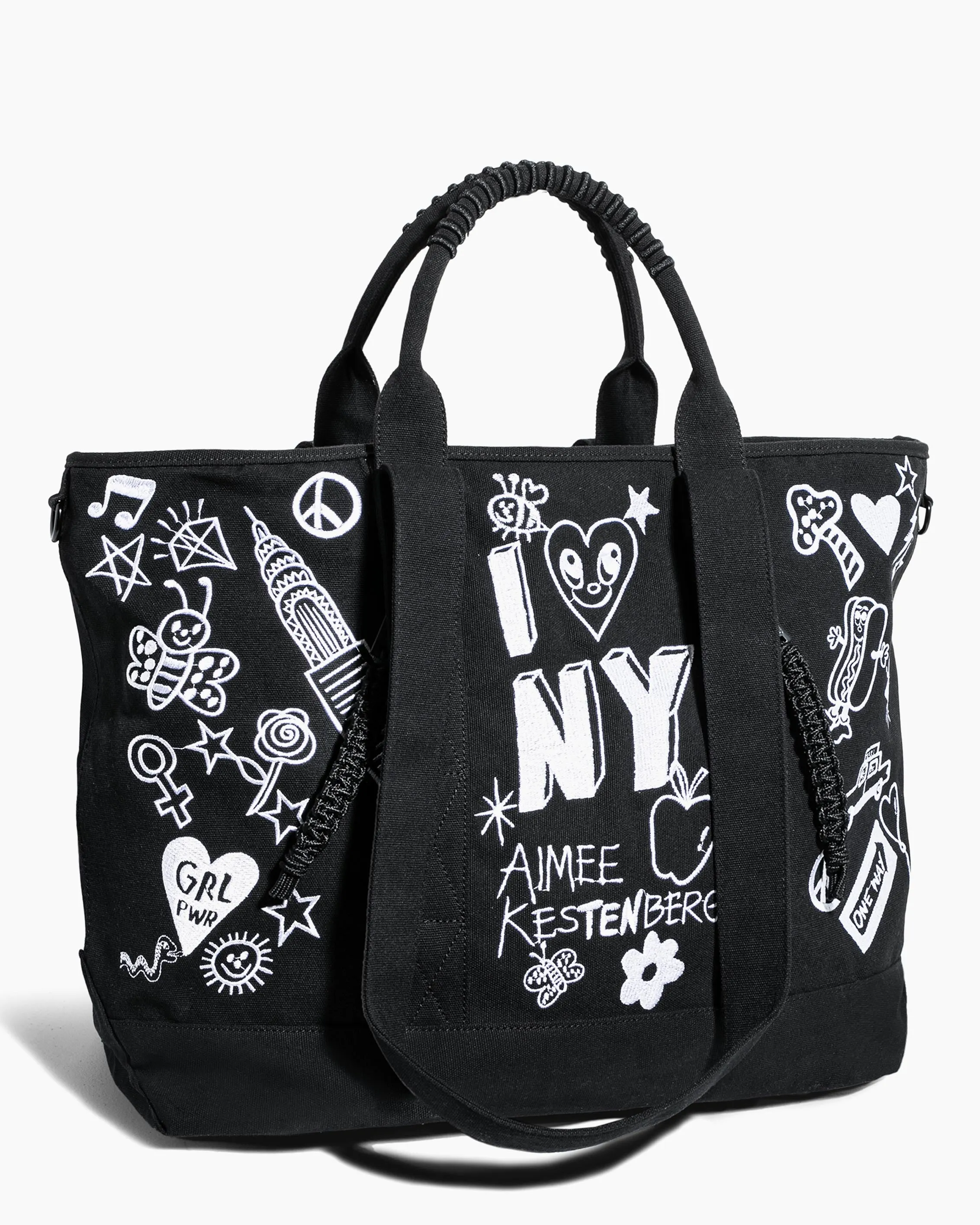 AK x ISCREAMCOLOUR Be Your Own Muse Tote sold by Aimee Kestenberg product image thumbnail 3