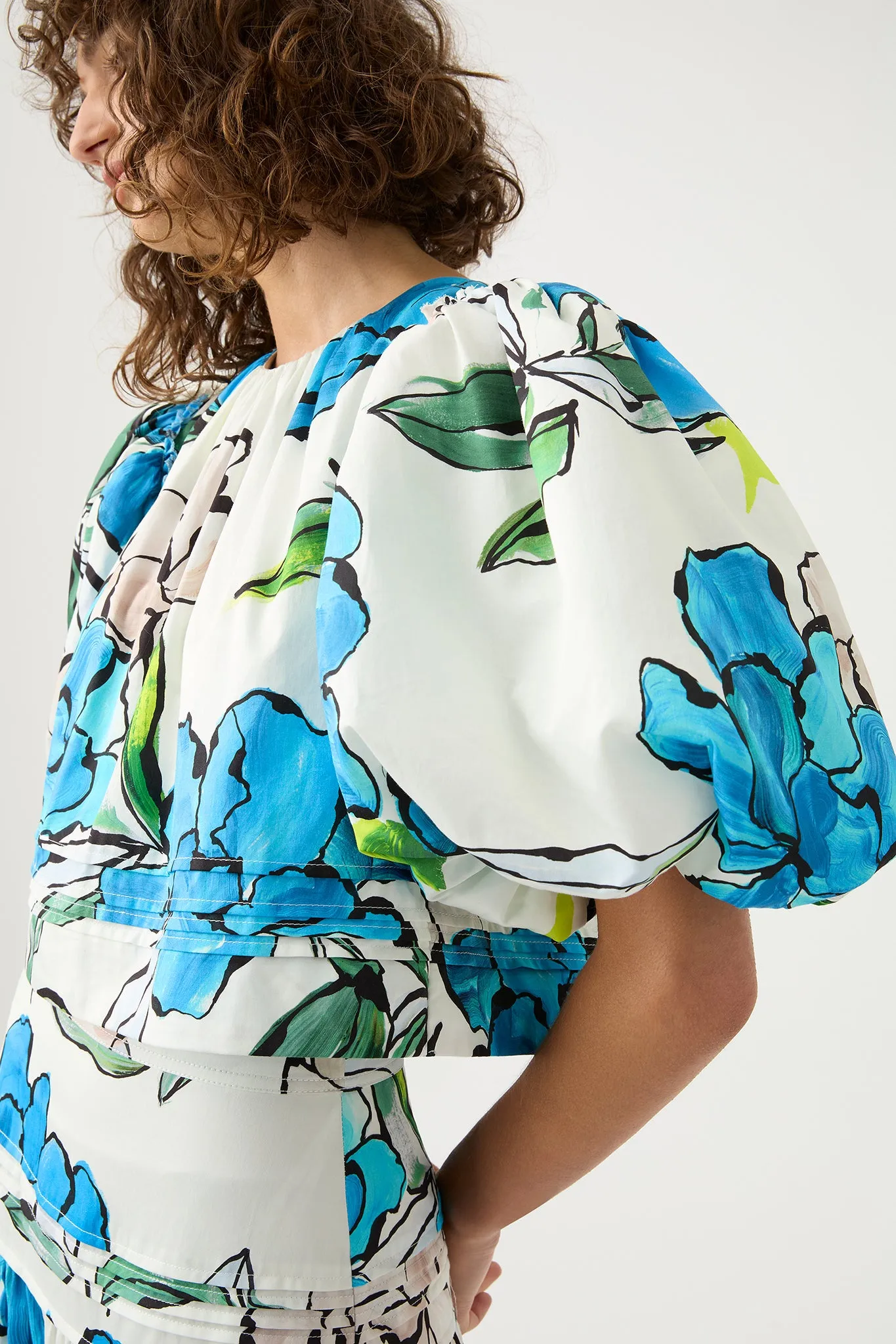 Ney Pin Tuck Detail Top sold by Aje product image thumbnail 4