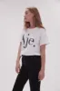 Flossie Embellished Logo Tee sold by Aje