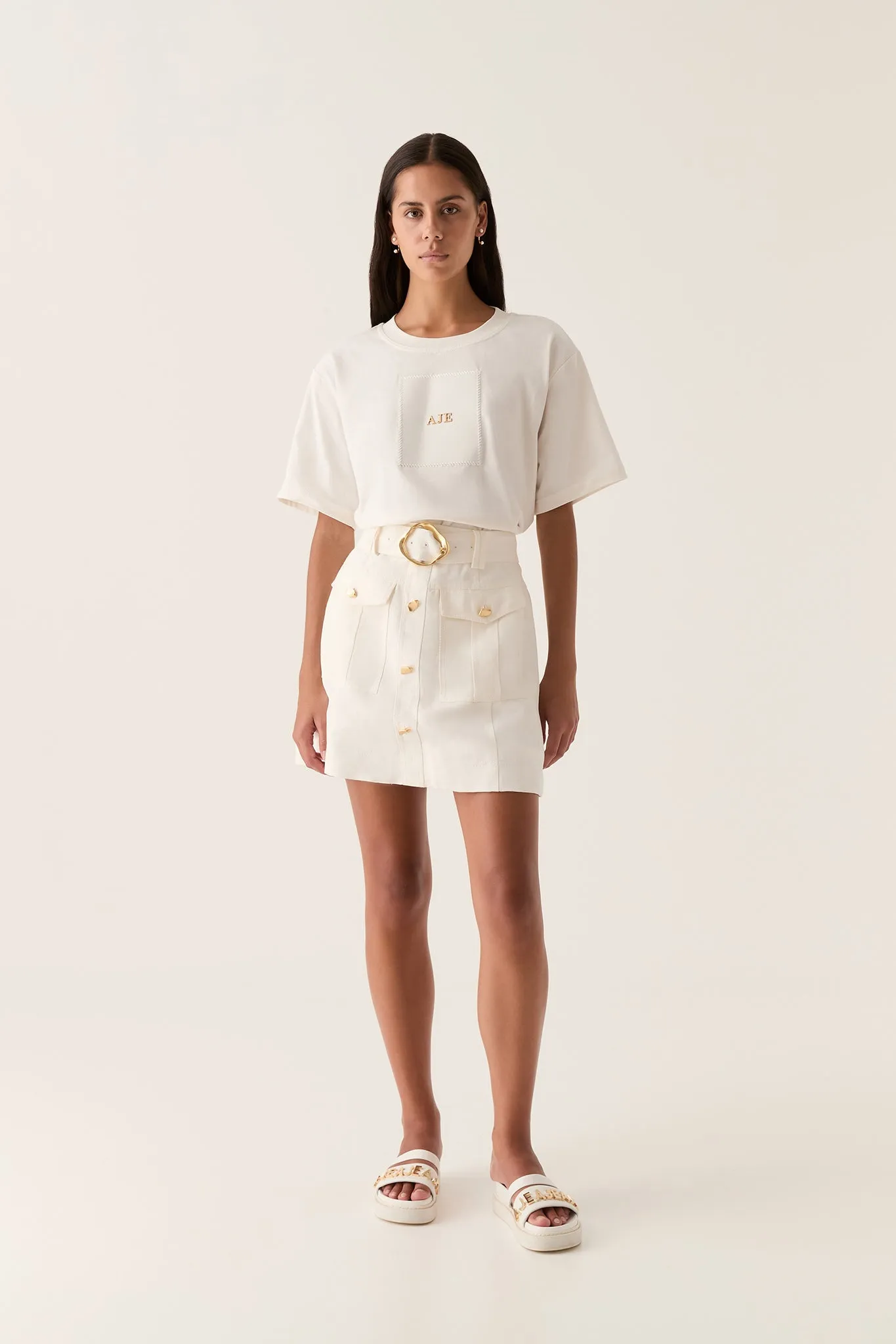 Thalia Oversized Tee sold by Aje product image thumbnail 3
