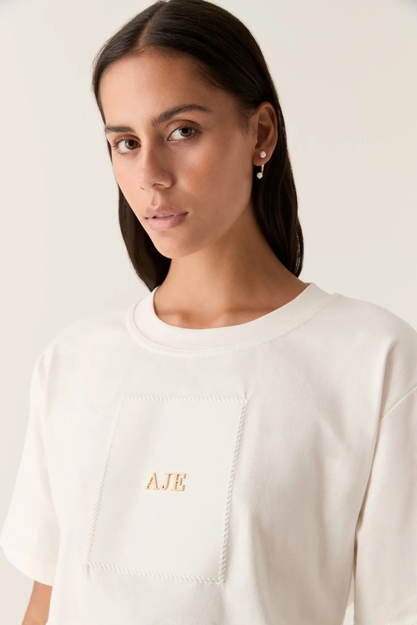 Thalia Oversized Tee sold by Aje product image thumbnail 4