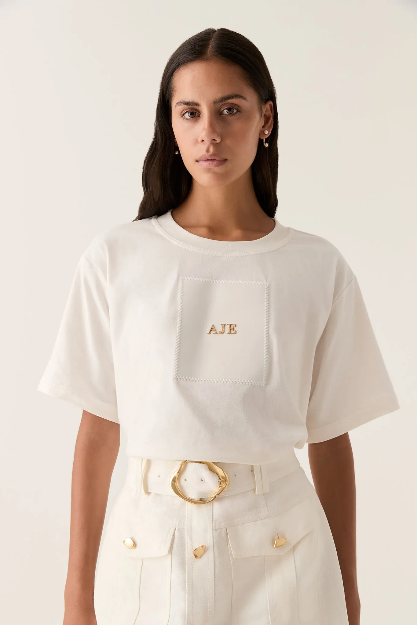 Thalia Oversized Tee sold by Aje