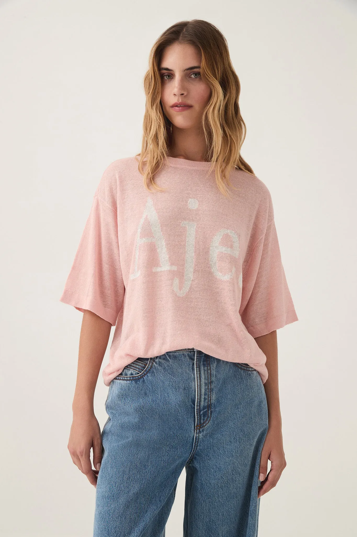 Elvira Oversized Linen Tee sold by Aje product image thumbnail 3
