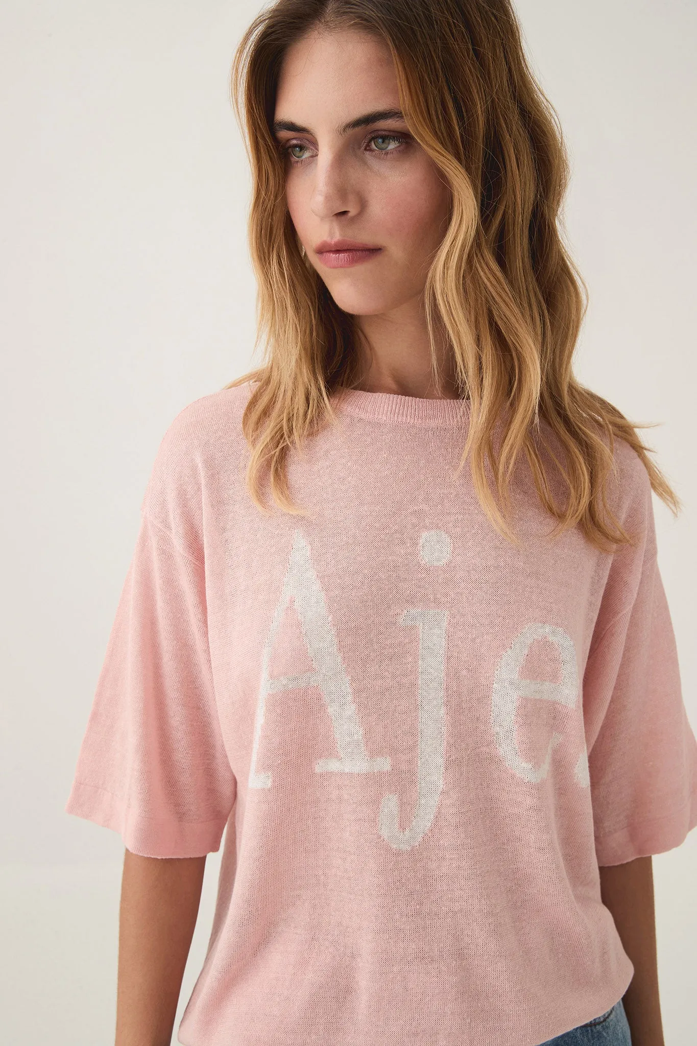 Elvira Oversized Linen Tee sold by Aje product image thumbnail 4