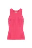 Hydra Racer Knit Ribbed Top sold by Aje