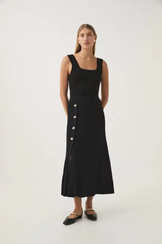 Rossana Knit Midi Skirt sold by Aje