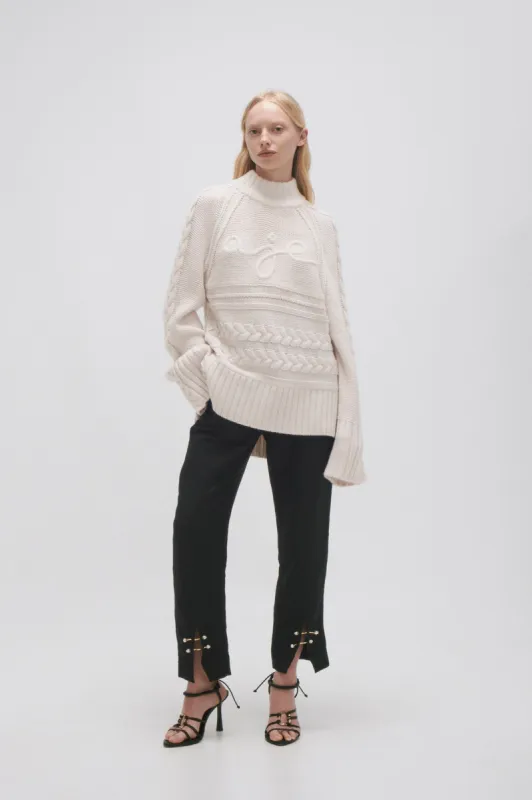 Wavy Cable Jumper sold by Aje