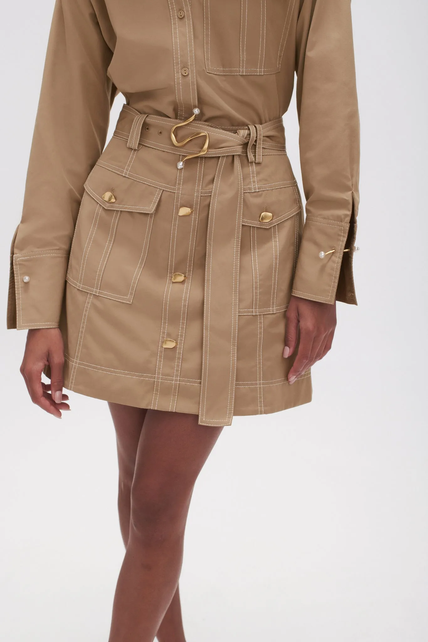 Willow Utility Mini Skirt sold by Aje product image thumbnail 4